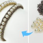 【DIY】Tennis Style Pearl Bracelet  Beading Tutorial ビーズとパールのテニス風ブレスレットの作り方 用珍珠和米珠制作优雅手链