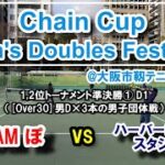 【ChainCup’21大晦日@靱TC】TEAM ぽ vs ハーバーテニススタジオ　[SF①D1]