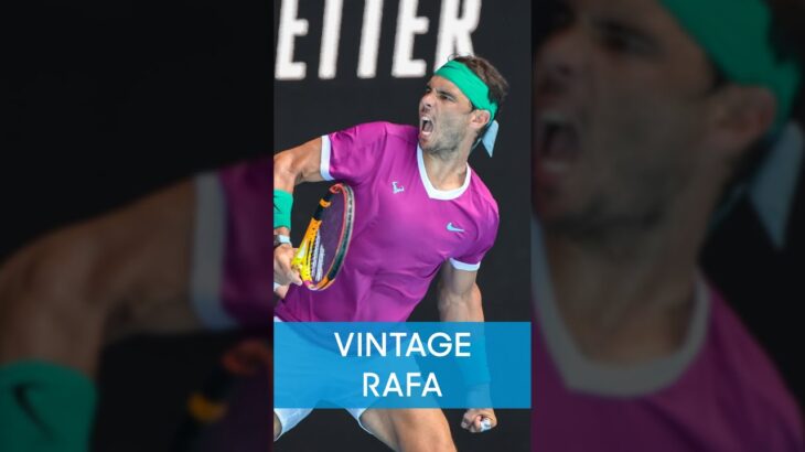 Rafael Nadal’s JAW-DROPPING passing shot! 💪