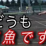 [硬式テニス]バックハンドスライス→フォアハンドストローク→フォアスライス→そして！？ / tennis