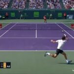 Federer (フェデラー) VS Kokkinakis (コッキナキス)