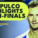 Nadal vs Medvedev; Tsitsipas and Norrie Clash | Acapulco 2022 Semi-Final Highlights