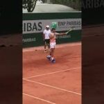 Rafael Nadal practice【Roland Garros 2018】 ナダルの練習 全仏オープン2018 #Shorts