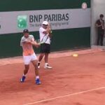 Rafael Nadal practice【Roland Garros 2017】 ナダルの練習 全仏オープン2017