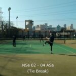 2022/03/05 NSe vs ASa 04【テニスダブルスTie break】