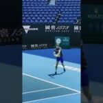 Novak Djokovic Backhand Slow Motion / ジョコビッチのバックハンド、スローモーション
