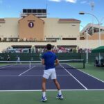 Novak Djokovic Forehand Slow Motion 【Cross Rally】/ ジョコビッチの安定したフォアクロス(スローモーション)