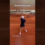 Rafa Nadal’s rib looks solid ! (Practice at the Rafa Nadal Academy)