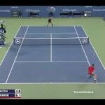 Federer (フェデラー) VS Rocket launcher (Sam Groth)