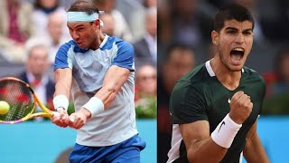 Nadal ラファエル・ナダル vs Carlos Alcaraz カルロスアルカラス – Mαdrid 2022