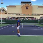 Novak Djokovic Slice Serve Slow Motion 【Lefty】/左利き編集ジョコビッチのスライスサーブ練習（スロー）