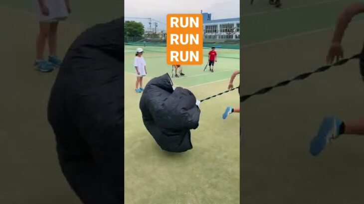 RUN RUN RUN 😁✌️ #tennis #tstyle26 #めちゃくちゃ楽しいテニススクール #福岡テニススクール