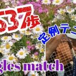 【定例テニス】Regular tennis 美しい花〜 彩湖道満テニスコート〜しげちゃんの今日も絶好調！！