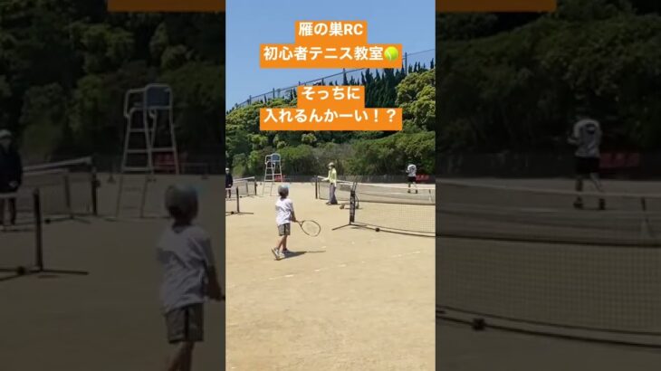 #初心者テニス教室 #雁の巣レクリエーションセンター #tennis #tstyle26 #福岡テニススクール #めちゃくちゃ楽しいテニススクール