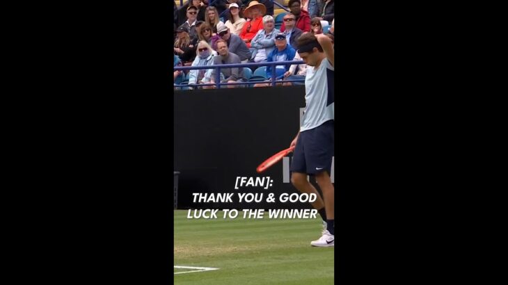 Wholesome Tennis Fan Interrupts Eastbourne Final 🤣