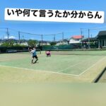 【テニス】いやなんて言うたかわからん😂【切り抜き】 #tennis #shorts