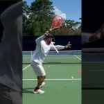 How to hit a drop shot in tennis