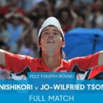 Kei Nishikori v Jo-Wilfried Tsonga Full Match | Australian Open 2012 Fourth Round