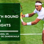 Rafael Nadal vs Botic Van De Zandschulp | Match Highlights | Wimbledon 2022