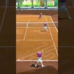 【Sports】じわじわと後衛を追い詰める Today’s highlight #テニス #tennis #CPU #とてもつよい #NintendoSwitchSports