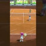 【Sports】🎾Today’s highlight #テニス #tennis #CPU #とてもつよい #NintendoSwitchSports