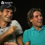 Tennis Funny #rogerfederer and #rafaelnadal