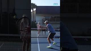 FUN Volley Drill to Stay UNDER the Ball! #tennis