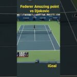 Federer ロジャーフェデラー vs Djokovic ノバク・ジョコビッチ Unreal Point at USO 2OO7