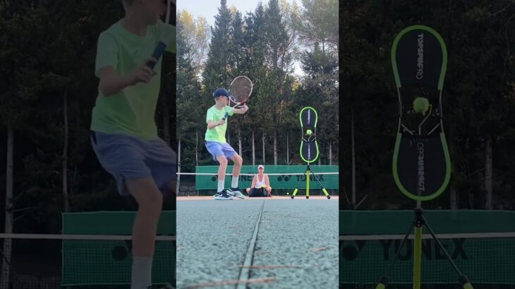 L’entraînement du coup droit au tennis avec le TopspinPro