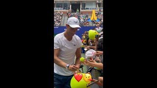 Rafael Nadal with fans • US Open 2022 [El Matador] 🎾💪🏆