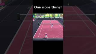【Sports】🎾 スマッシュを返すコツ Tips for returning smashes  #テニス #tennis #NintendoSwitchSports