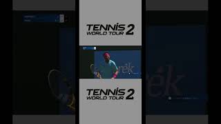 TENNIS WOULD TOUR🎾 Rafael Nadal special forehand ラファエル・ナダル #shorts #tennisgame