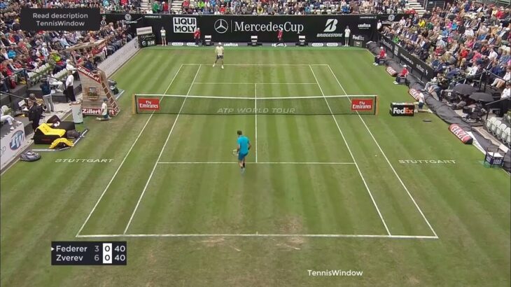 Federer (フェデラー) VS Zverev (ズベレフ)
