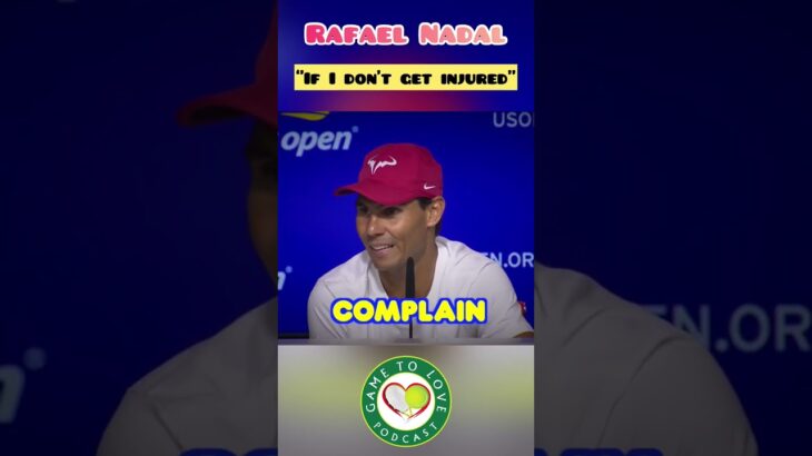 Rafael Nadal ‘’If I don’t get injured’’ 🤕 | US Open 2022 #shorts