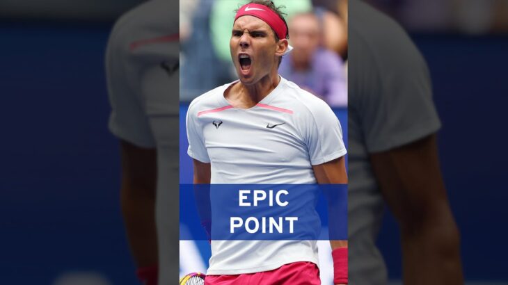 Rafael Nadal wins EPIC point! 🤯
