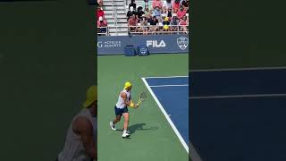 Rafael Nadal’s backhand in slow motion