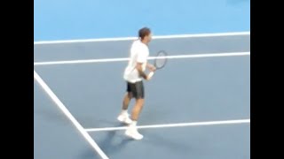 [ロジャー フェデラー] Roger Federer Public Practice – Edit