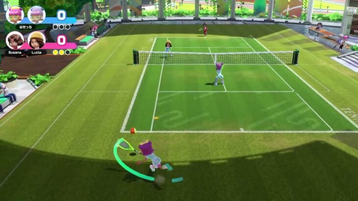 【Sports】🎾#ラブゲーム #LoveGame #TodaysHighlight #テニス #tennis #CPU #とてもつよい #NintendoSwitchSports