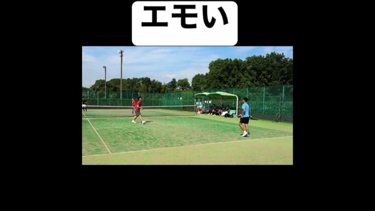 【#テニス 】うますぎてもはやエモい😂 #tennis  #shorts  #切り抜き