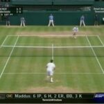 Federer (フェデラー) VS Bjorkman (ビョルクマン)