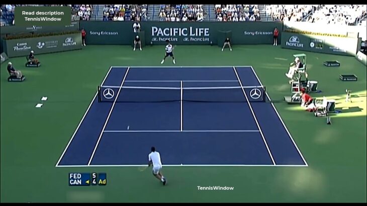 Federer (フェデラー) VS Canas (カナス)