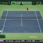 Federer (フェデラー) VS Fognini (フォニーニ)