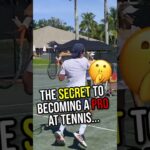 How To Become A Professional Tennis Player…