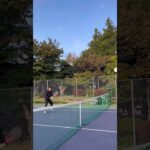 Backhand dropvolley #tennis #テニス #cool #かっこいい