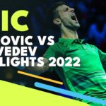 EPIC Novak Djokovic vs Daniil Medvedev Highlights | Nitto ATP Finals 2022
