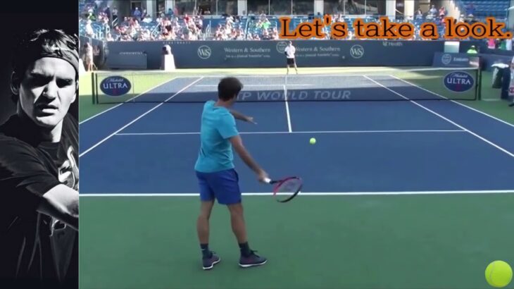 テニス – エクササイズ     –   フェデラー  Federer