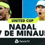 EPIC Rafa Nadal vs Alex De Minaur Battle! | United Cup 2023 Highlights