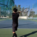 【テニス/tennis】2023年　春山先輩と初打ち
