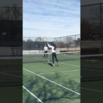 Tennis Doubles: Great drill to improve your volleys #shorts