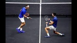 Federer (フェデラー) – Djokovic (ジョコビッチ) vs Sock – Anderson